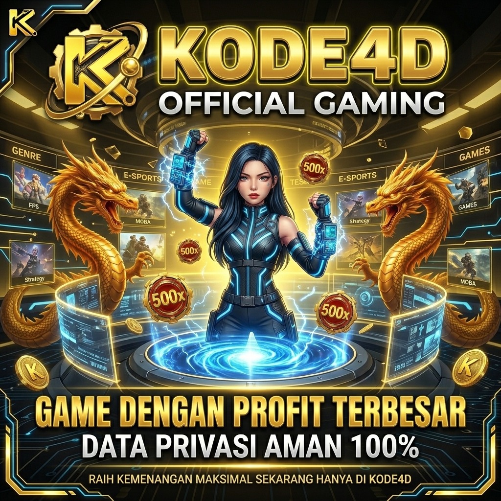 KODE4D Situs Cerdas Dengan RTP Terupdate Paling Gacor 2026!